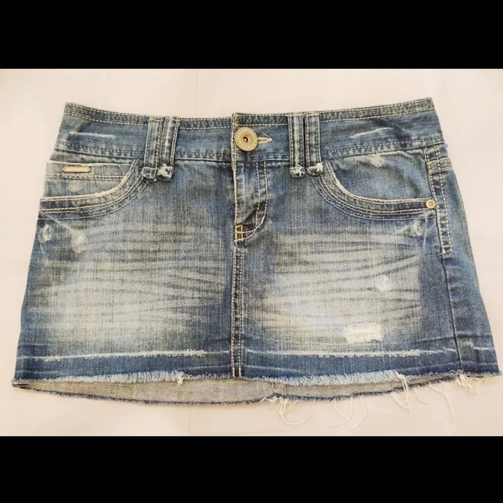 Aeropostale Denim Skirt 7/8